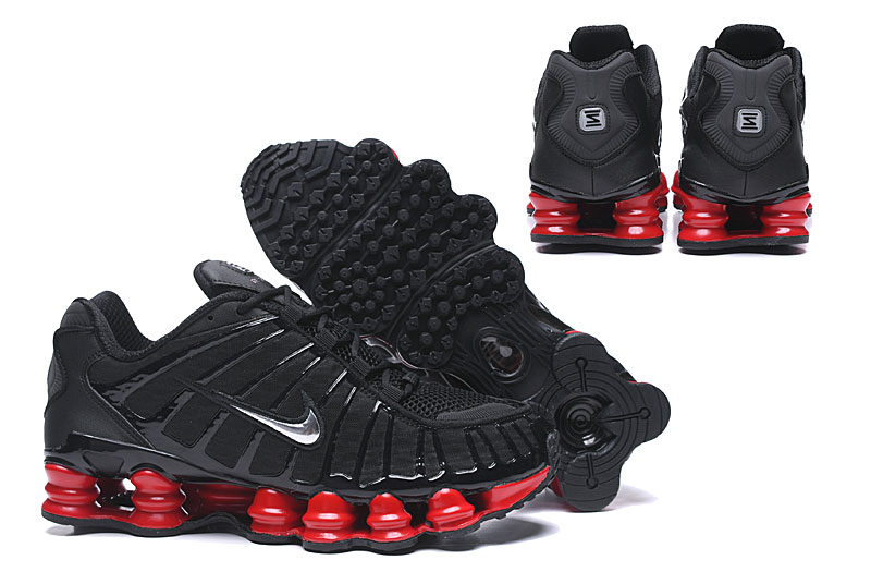 Nike Shox TL 2038 Black Red Shoes - Click Image to Close